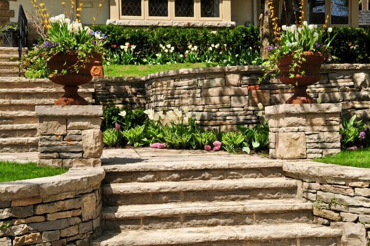 small front yard landscaping ideas with rocks