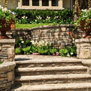 How To Build A Retaining Wall On A Slope Backyard