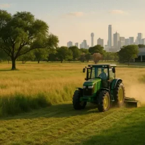 Best Time of Year for Tractor Mowing in Texas (Plano & DFW Guide)